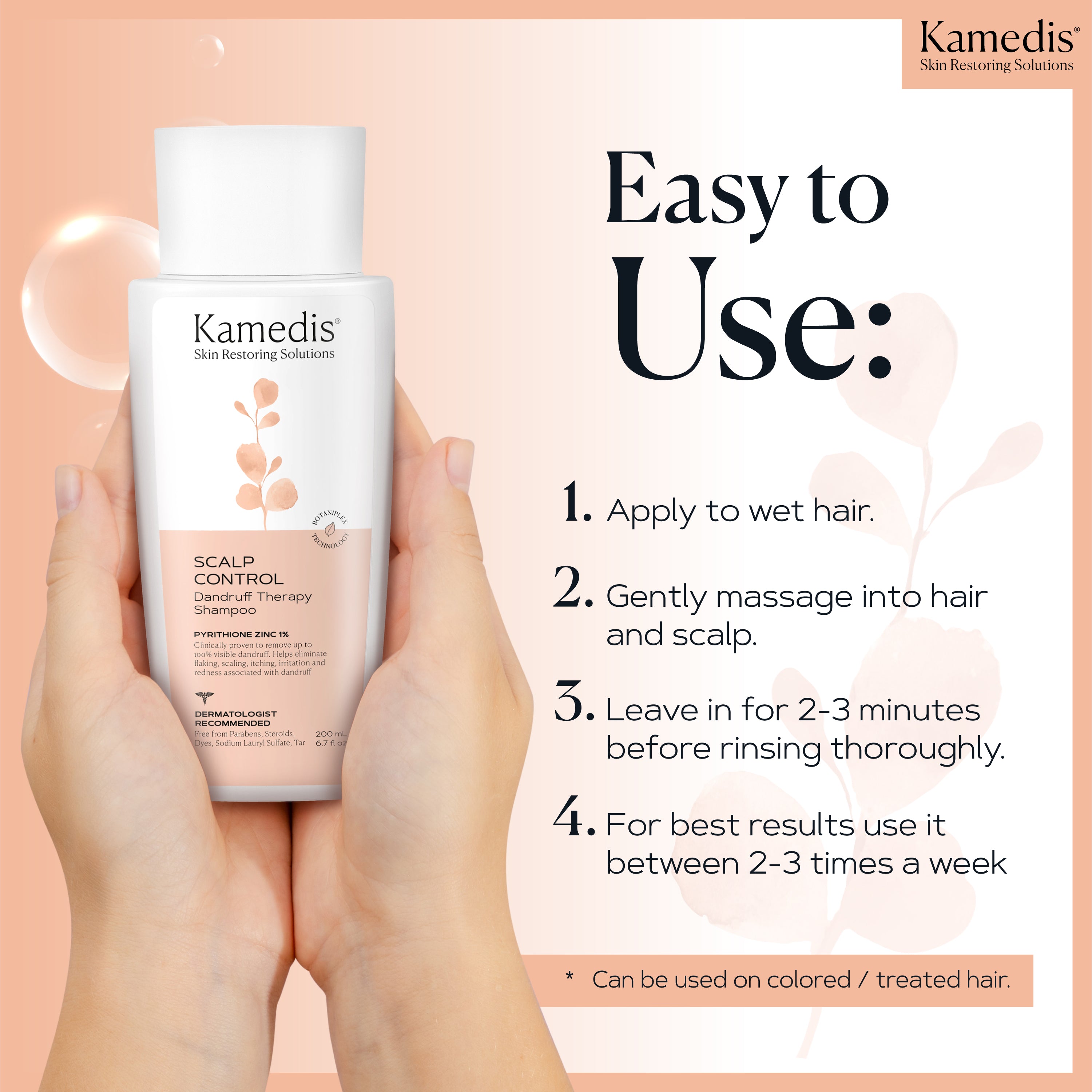 3 Anti Dandruff Shampoo Saving pack