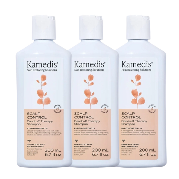 3 Anti Dandruff Shampoo Saving pack | SCALP CONTROL